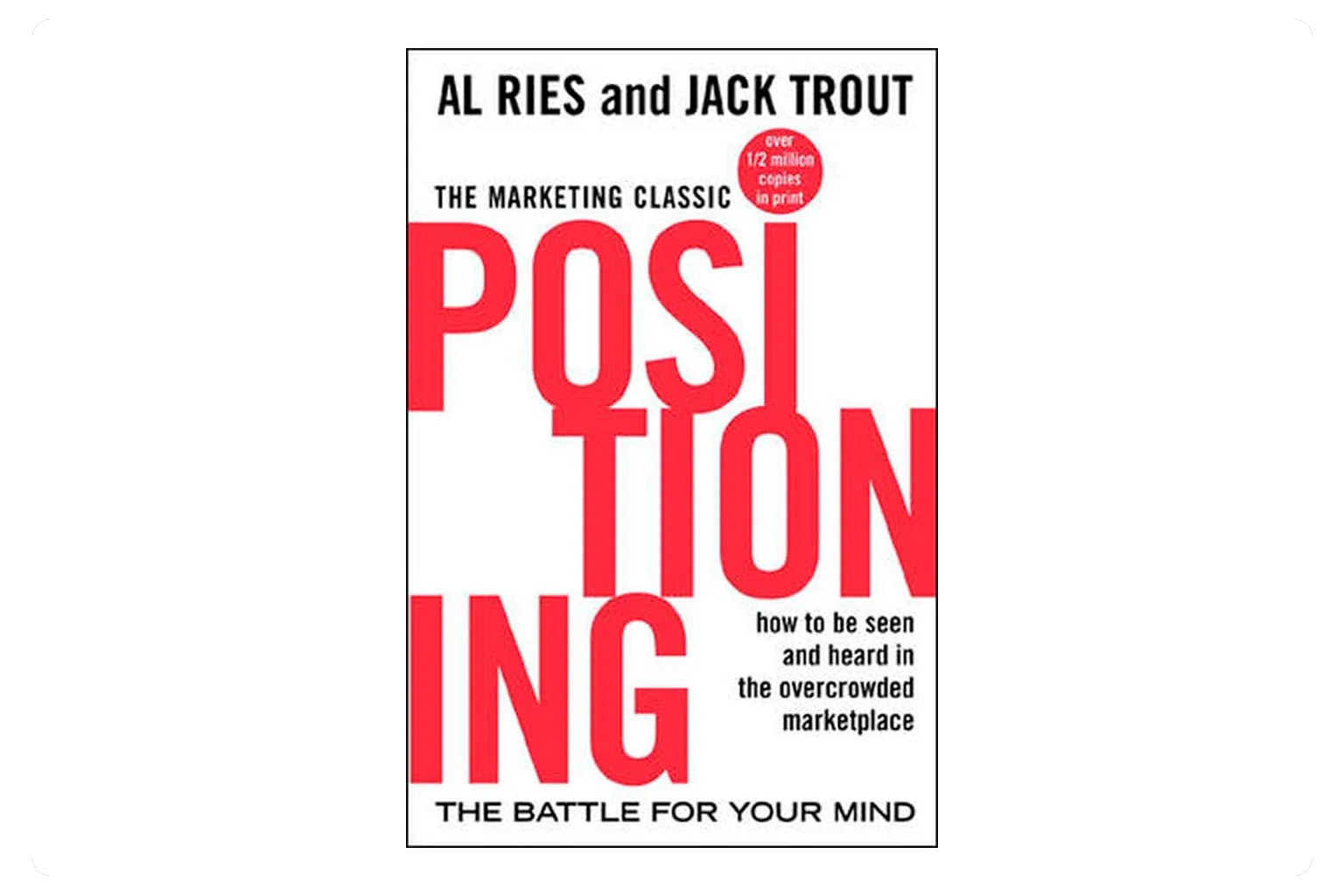 Positioning by Al Ries and Jack Trout book cover